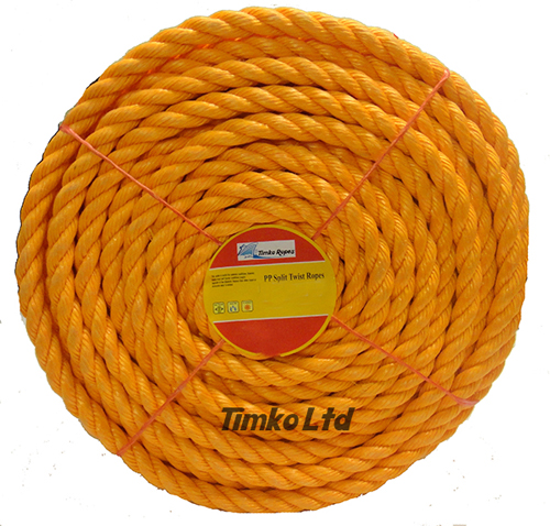 Polypropylene rope - 18mm Dia Orange x 30m Mini Coil